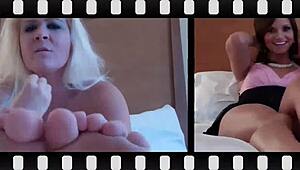 She demands foot worship and a slow sucking session on her perfect size 8 feet