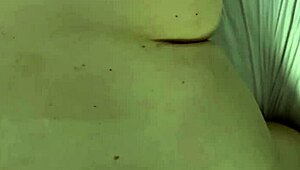 Big woman takes monster cock deep in doggystyle pounding on the bed.