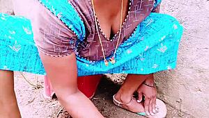 villege forming woman engages in hardcore fucking with land owner while sharing telugu dirty talks