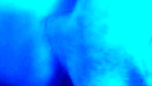 She casually takes a deepthroat from him in the bedroom while he grabs her hair