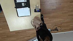 Skinny Latina slut Mandy Mynxx casually takes deepthroat gagging and hardcore cock sucking in the scene.