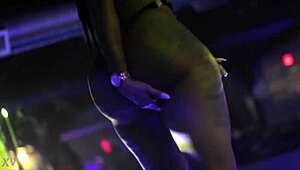 Hey, are you watching this twerk in the club with all that ass shaking and erotic dancing moves?