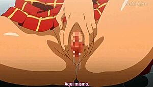 How wild is this brunette schoolgirl banging students in the bathroom with her big tits bouncing!