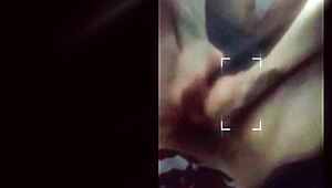 Oh man, can you believe this pretty girl giving an old man a cheating footjob?!