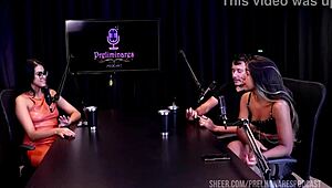 Oh yeah, catch the best moments of Casal Kaliente in preliminares podcast with Bia Hot for part 2, full of blonde Latina domination and public handjob orgies.