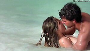 Kelly Brook, you're nude on the beach in Survival Island aka Three