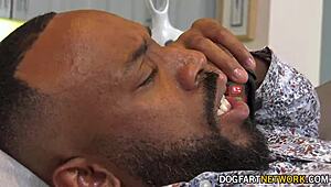 Hey, can Luna Legend really handle sucking that big black cock and swallowing every drop without trouble?