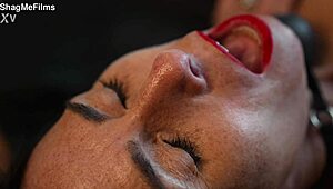 The fit milf endured a strict wax punishment session that left her soaked and trembling