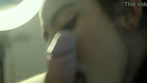 fucking with a big pierced cock in my mouth during homemade massage