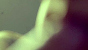 fucking with a big pierced cock in my mouth during homemade massage