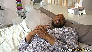 Hey, can Luna Legend really handle sucking that big black cock and swallowing every drop without trouble?