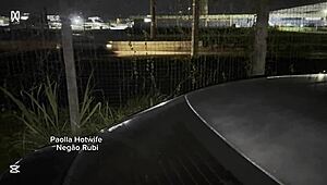 paolla the hotwife pushes boundaries teaching her 23cm black lover doggystyle in the car. her cuckold husband just watches the intense interracial sex lesson unfold