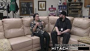 freshman, you getting that mandatory hitachi orgasm pov? mara luv spreads shaved pussy with toys.