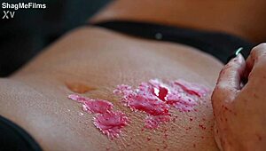 The fit milf endured a strict wax punishment session that left her soaked and trembling