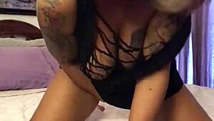 Seducing Viewers With Blonde Milf Using Glass Dildo For Solo Squirting Orgasm