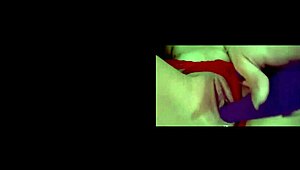 Rossmexicana indulges in solo masturbation with her dildo while wearing those sexy red stockings for ultimate pleasure.