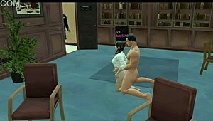 Hey, you wanna see this Asian shemale in stockings get rough deepthroat and anal action? What a wild start!