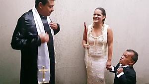 Paty Bumbum se vdává za slávnýho trpaslíka Zezinha Tevse na drsný análový líbánky