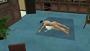 Hey, you wanna see this Asian shemale in stockings get rough deepthroat and anal action? What a wild start!