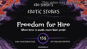 Hey, dive into this Freedom for Hire erotic audio made for women, episode ESes138