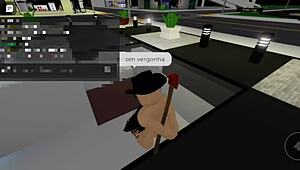 uhh sexo em publico na praca da cidade com plateia no brookhaven like wow