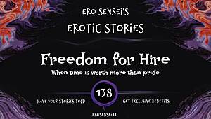 Hey, dive into this Freedom for Hire erotic audio made for women, episode ESes138