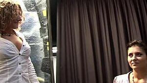 i'm like totally into italian milfs and teen 18+s licking each others pussy and uh playing with sex toys ya know