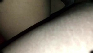 Hey, this cute Mexican babe in miniskirt moans during outdoor doggystyle sex in public