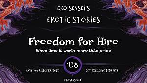 Hey, dive into this Freedom for Hire erotic audio made for women, episode ESes138