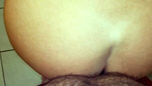 Blonde housewife bends over for doggystyle creampie and sucks cock in dirty talk homemade compilation.