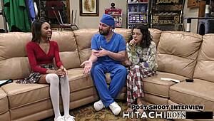 solana, you ready for this mandatory hitachi orgasm close-up on your shaved pussy?