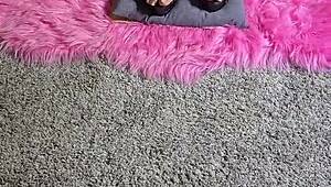 Bts Teaser - Bound And Balancing On Spikey Stilettos With Black Lingerie Teasing!