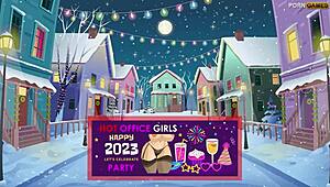 Guy draws lucky tickets for hairy pussy blowjob and intense anal sex with big tits babe