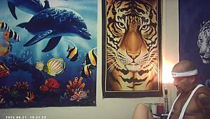 Behind the Scenes: Asian Babe Battles Italian Pound Machine Pornstar in Intergender Match