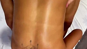 Pounding my friend's wife with wild intensity!