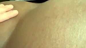 whoa, homemade amateur ebony blonde gets bent over in bedroom!