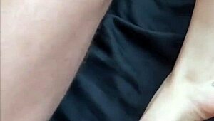 I caught my lingerie model masturbating on set then gave her pov anal sex vertical