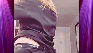 why are you shaking that booty in my boyfriends clothes like some dominating girlfriend