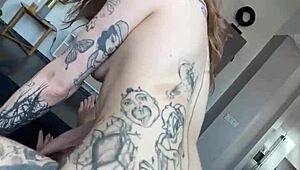 I caught my lingerie model masturbating on set then gave her pov anal sex vertical