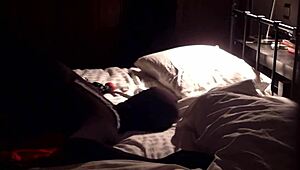 Hey, we're having a blast getting tied up in these zentai suits for some French maid bondage fun.