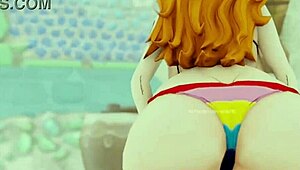 omg, isn't nami's big ass just perfect while she's twerking in that bikini? 😏