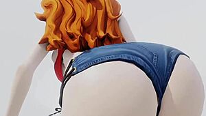 omg, isn't nami's big ass just perfect while she's twerking in that bikini? 😏