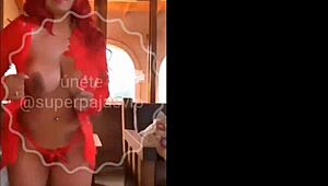 vedette peruana deysi araujo shows off her peruvian charm with big curves and confidence in every move