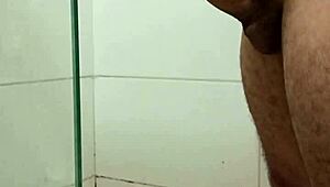 Oh god, I can't stop masturbating so rough while watching my skinny wife, it's drivin' me crazy