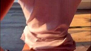 The amateur latina arrives at her teacher's house for studying, but things heat up as they end up having sex with deep thrusts.