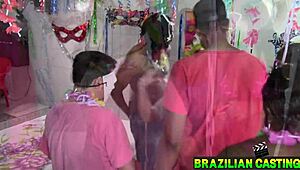 Whoa, that wild Brazilian carnival party turned into a massive orgy with ass and tits everywhere
