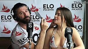 Ema Ribeiro Accepts Elo Podcast Challenges In Cute Colombian Casting Interview!