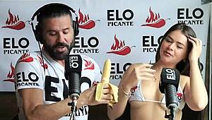 Ema Ribeiro Accepts Elo Podcast Challenges In Cute Colombian Casting Interview!