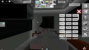 tava morrendo de calor e resolvi tirar minha camisa, mas essa puta safada já queria meter no cu logo