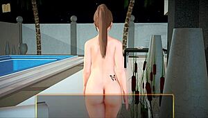 redhead teen plays homemade game in my new family series episode 339